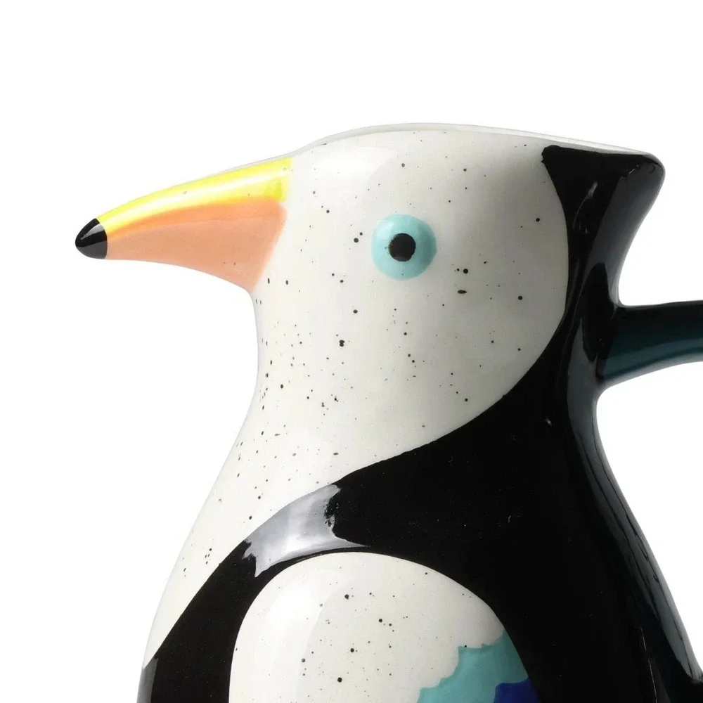 Target Bullseye Ceramic Toucan Watering Vase ~ NEW